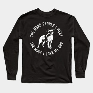 American Bulldog funny gift Shirt Long Sleeve T-Shirt